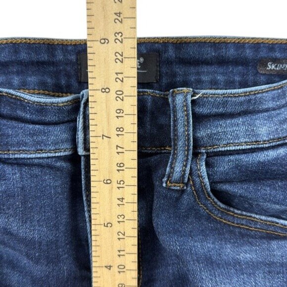 Judy Blue Skinny Fit Jeans Mid Rise Women' Size 28 - Picture 4 of 9